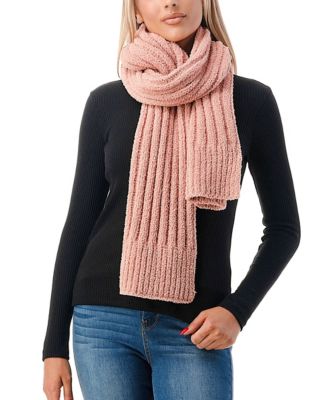 Women's Ultra Soft Ribbed Solid Scarf