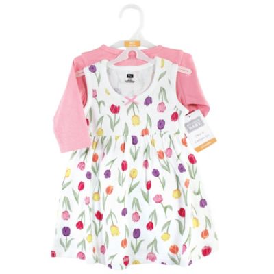 Baby Girls Essential Cotton Dress and Sweater Collection