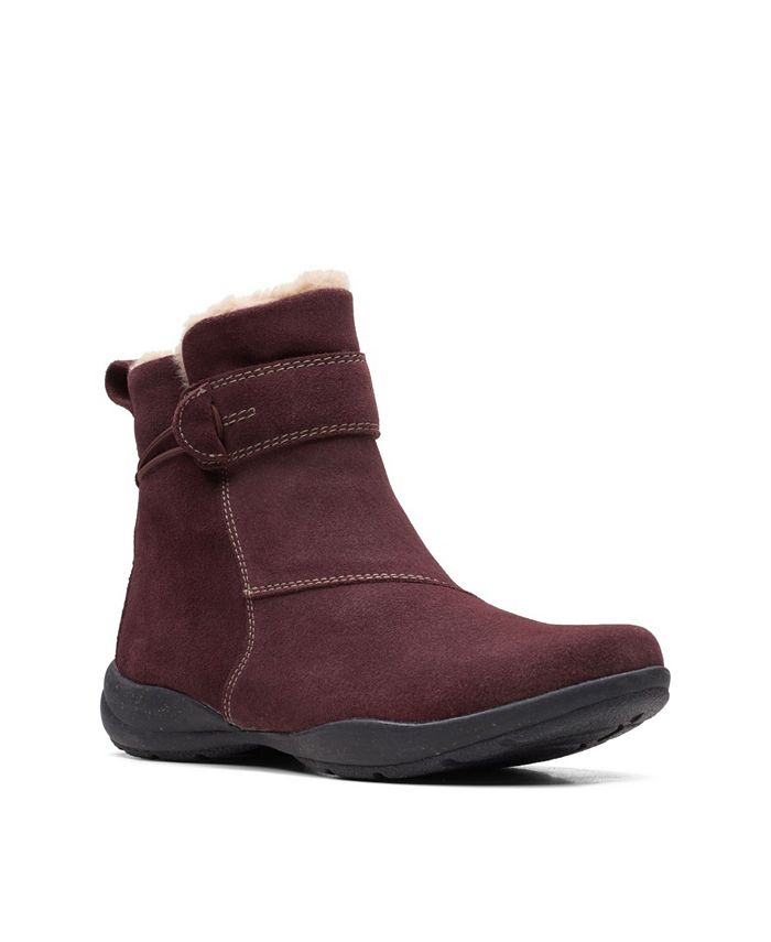 Macy's clarks sale boots womens