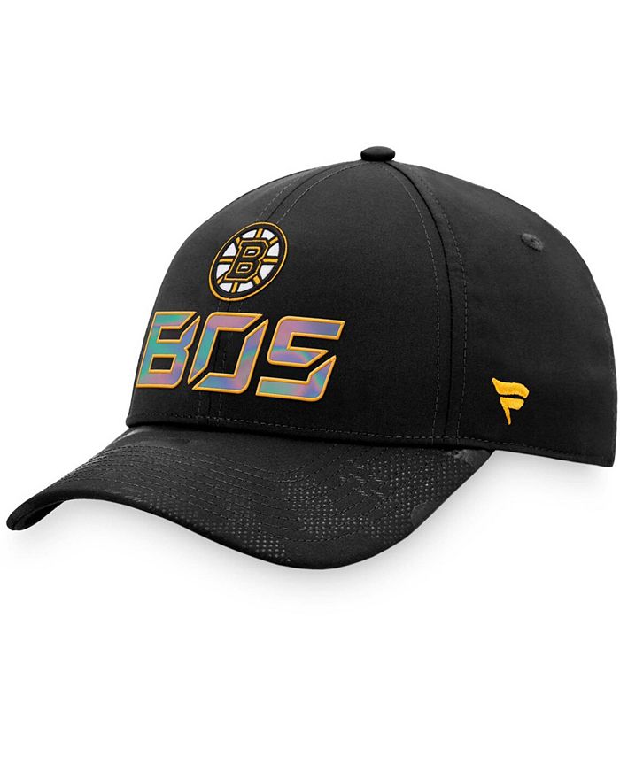 Lids - Men's Boston Bruins Authentic Pro Team Locker Room Adjustable Cap