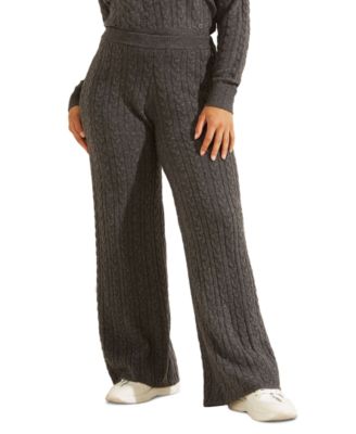 GUESS - Tamara Cable-Knit Pants