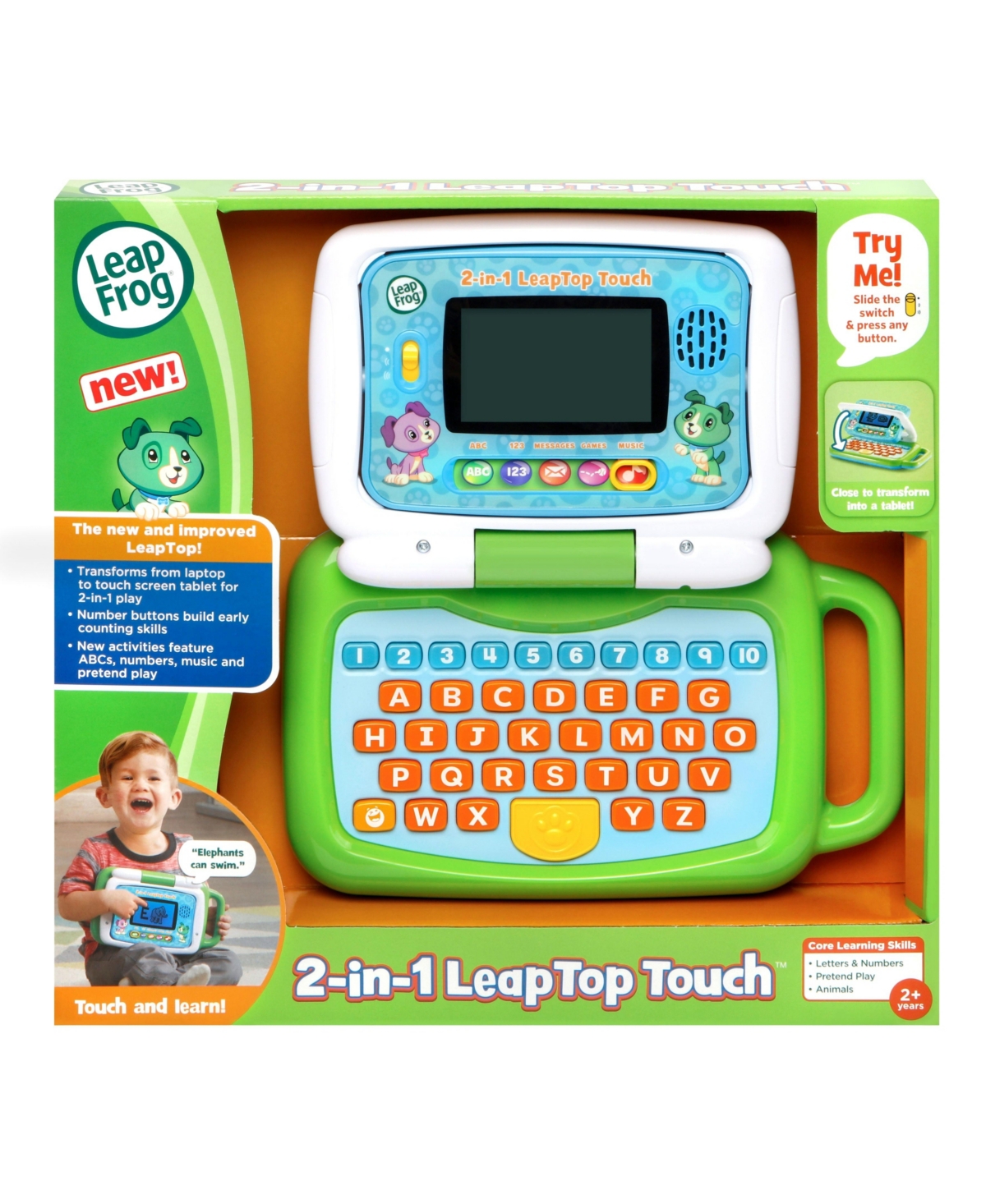 Leapfrog 2-in-1 Leaptop Touch In Multi