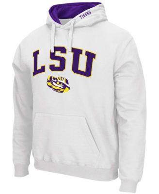 Men's LSU Tigers Arch Logo 3.0 Pullover Hoodie
