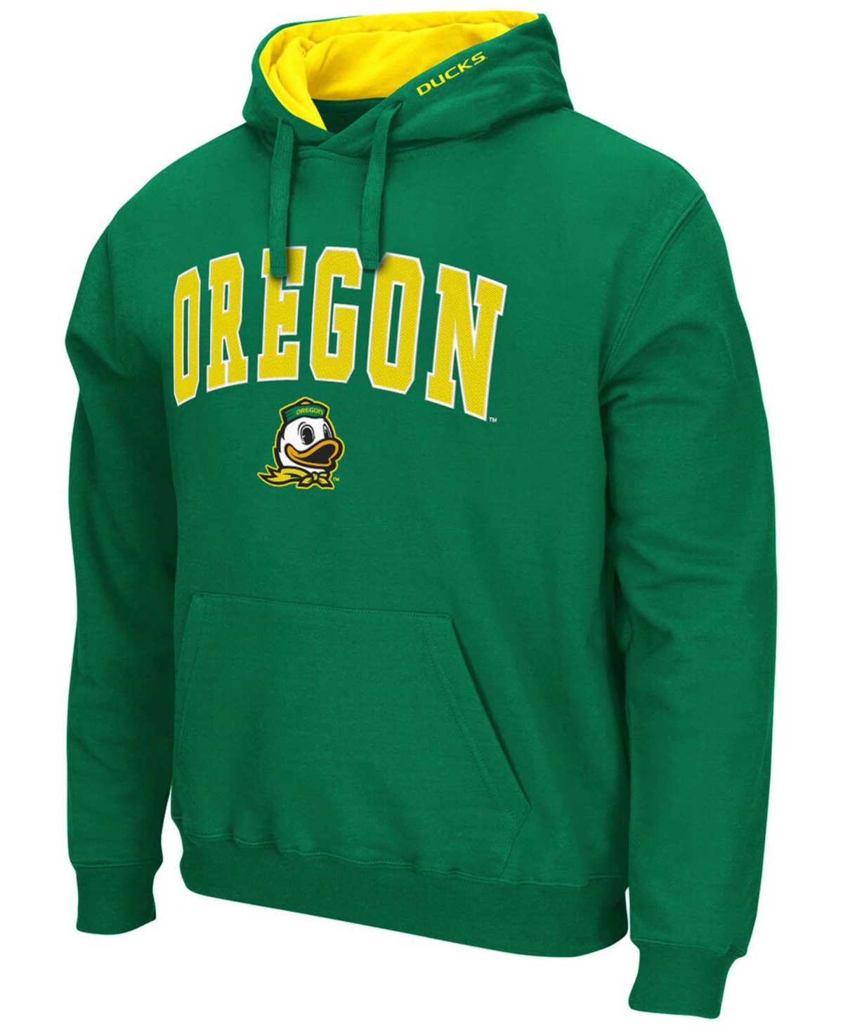 Shop Colosseum Men's Green Oregon Ducks Arch Logo 3.0 Pullover Hoodie