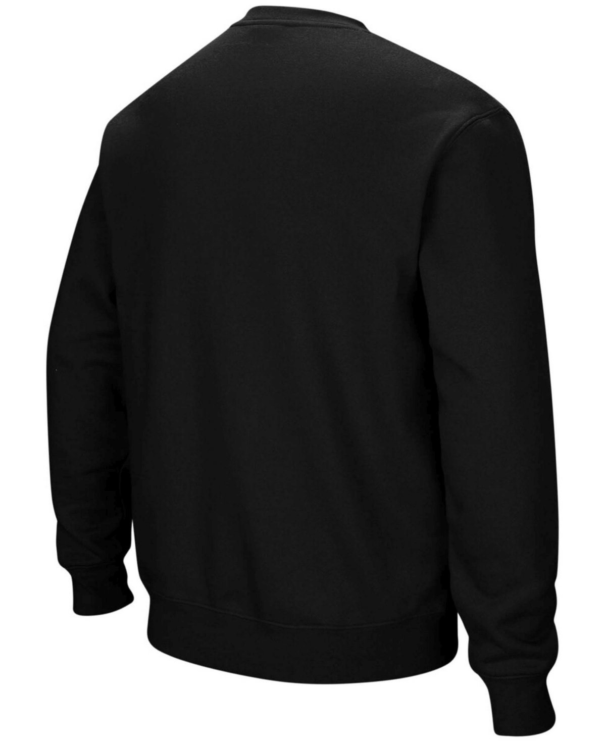 Shop Colosseum Men's Black Alabama Crimson Tide Arch Logo Crew Neck Sweatshirt