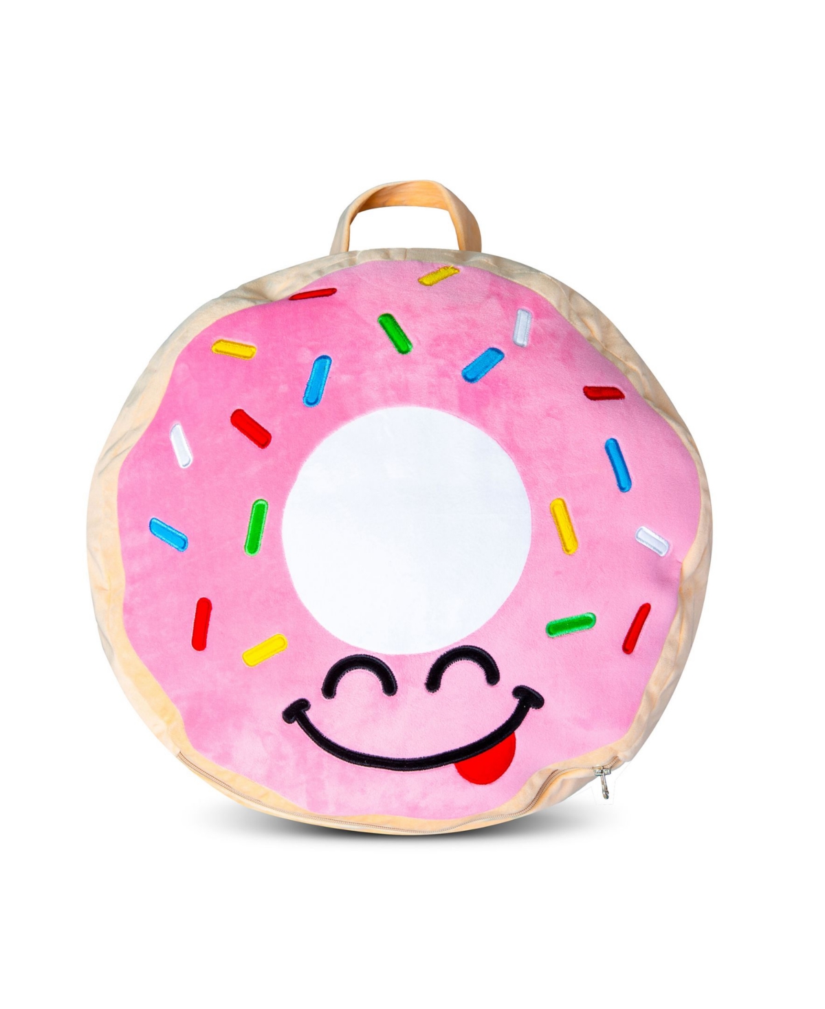 Good Banana Kids' Donut Toy Or Plush Storage Bag In Multi