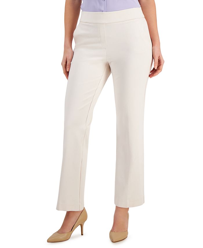Anne Klein Pull-On Trousers - Macy's