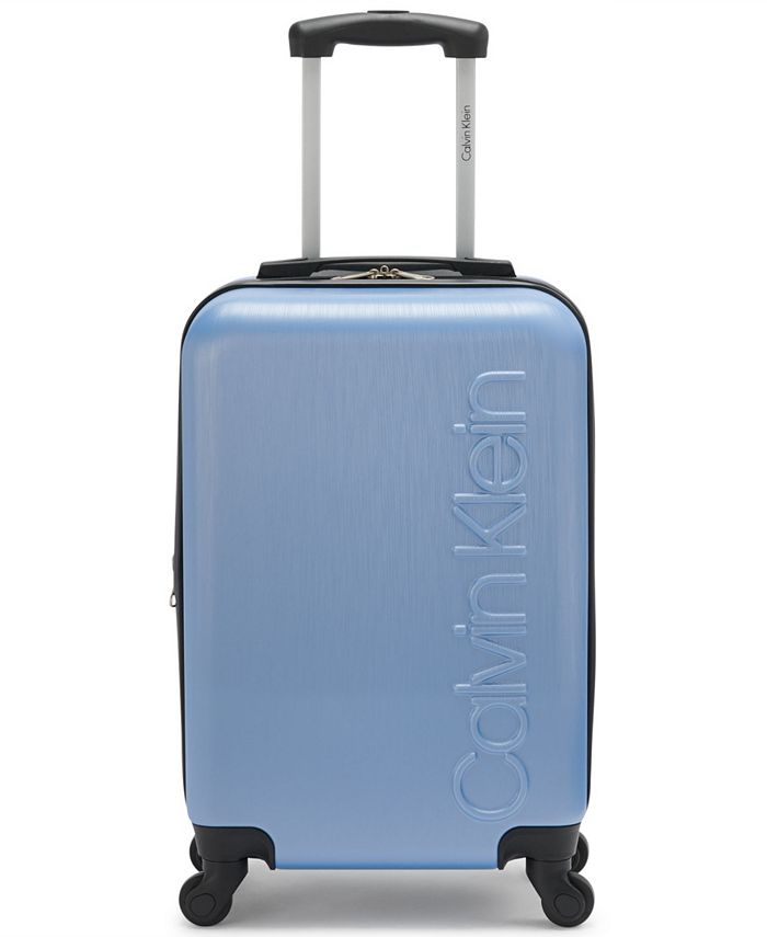 Descubrir 53+ imagen calvin klein luggage blue