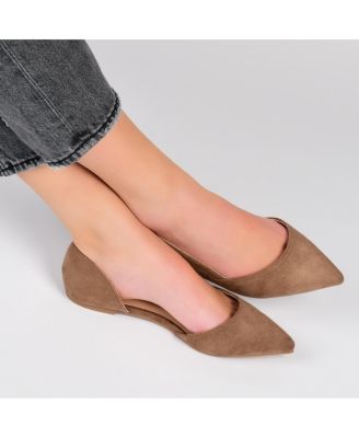 Women's Ester D'orsay Pointed Toe Flats