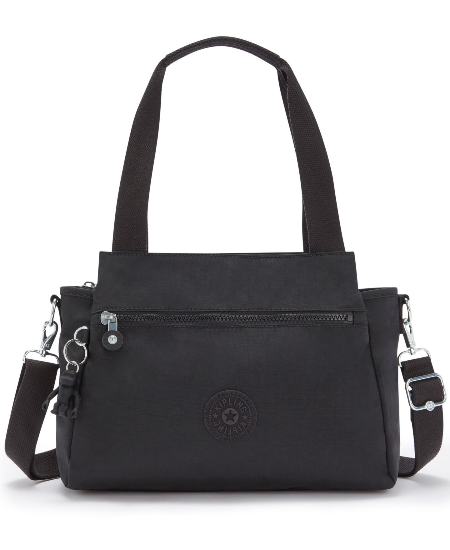 Женская сумка Kipling Elysia Small Satchel, цвет: Чёрный — фото 1