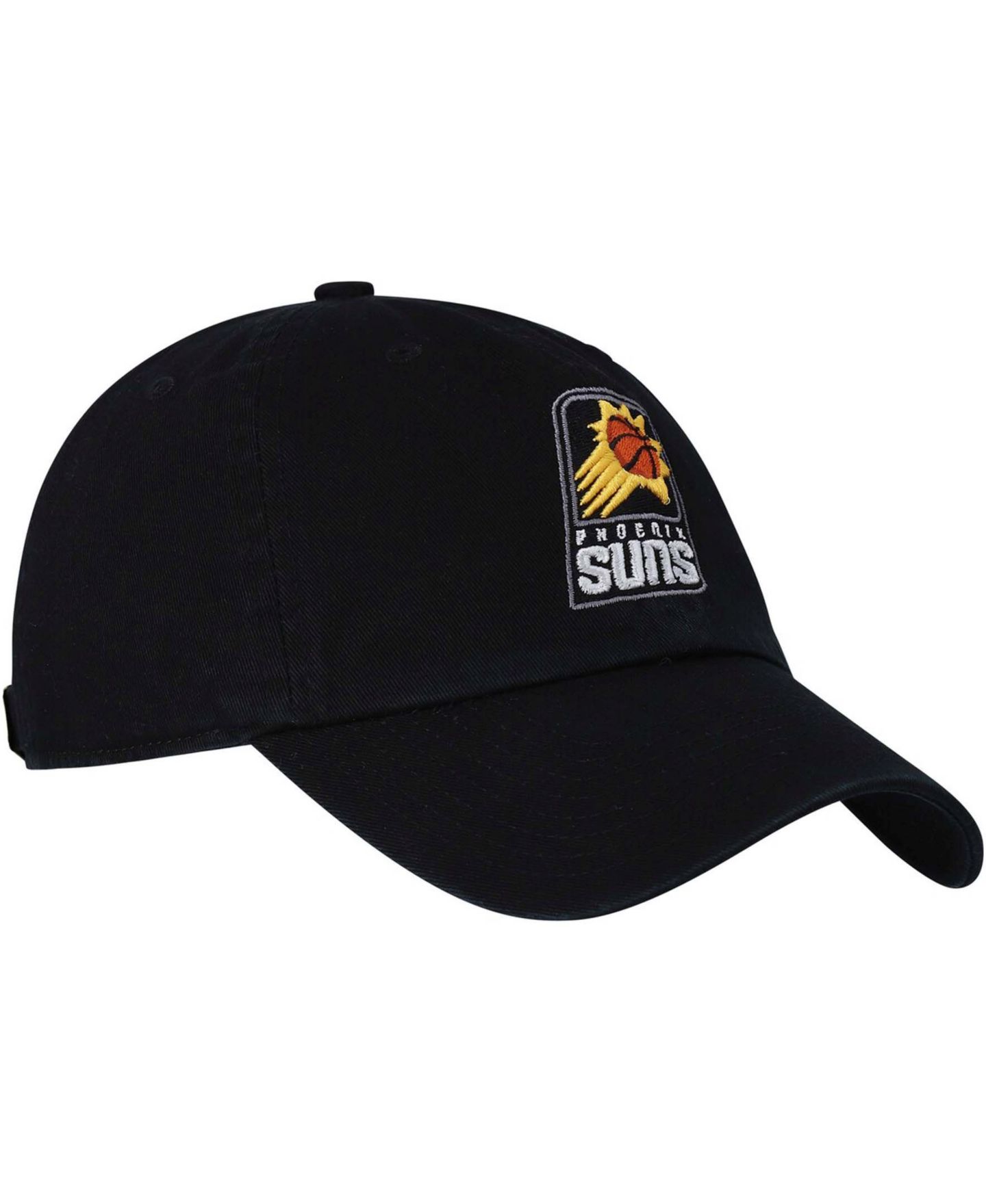 Мужская кепка '47 Brand Black Phoenix Suns Team Clean-Up Adjustable Hat — фото 4