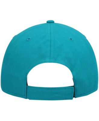 Boys Aqua Miami Dolphins Basic MVP Adjustable Hat