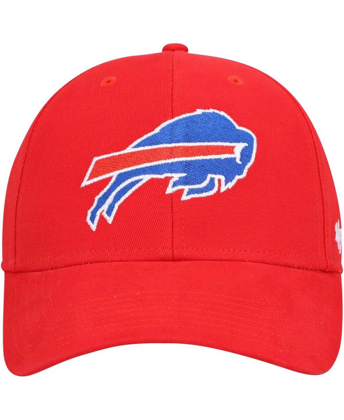 47 Brand Boys Red Buffalo Bills Basic Secondary Mvp Adjustable Hat In Red