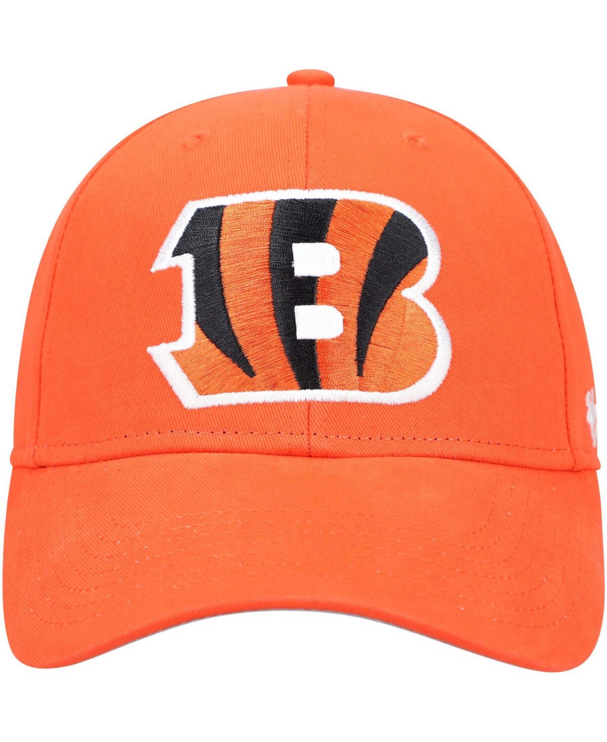 47 Brand Boys Orange Cincinnati Bengals Basic Secondary Mvp Adjustable Hat In Orange