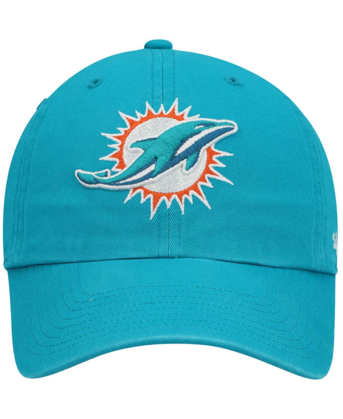 47 Brand Boys Aqua Miami Dolphins Basic Mvp Adjustable Hat In Aqua