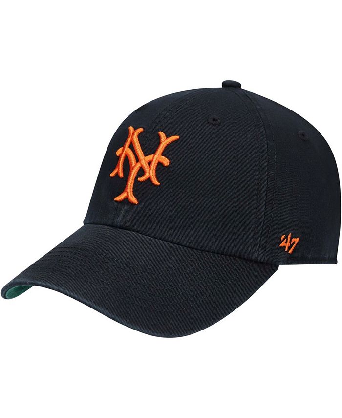 Men's '47 Brand New York Giants Cooperstown Collection Black Franchise Cap