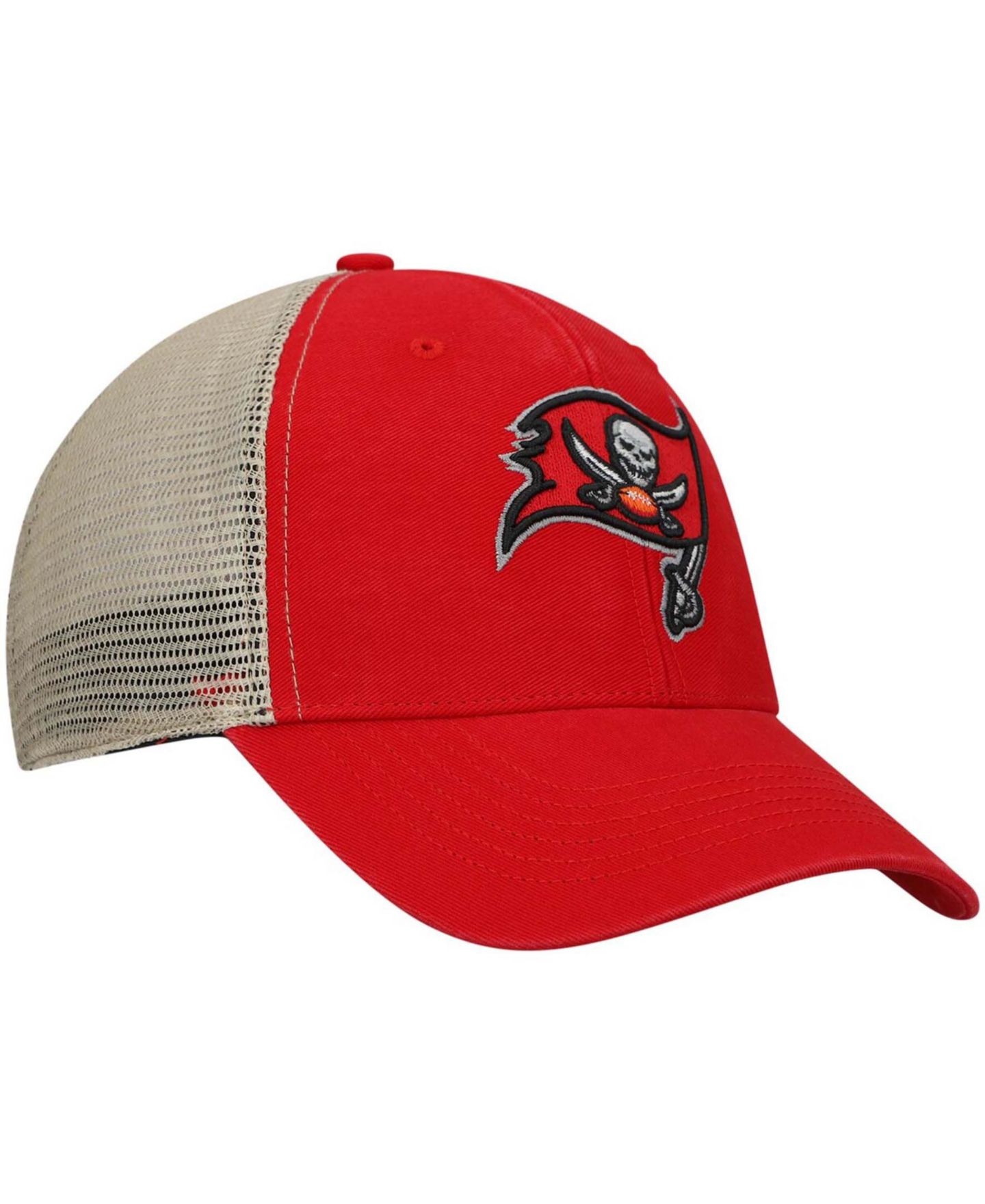 Мужская кепка '47 Brand Red Tampa Bay Buccaneers Flagship MVP Snapback Hat — фото 4