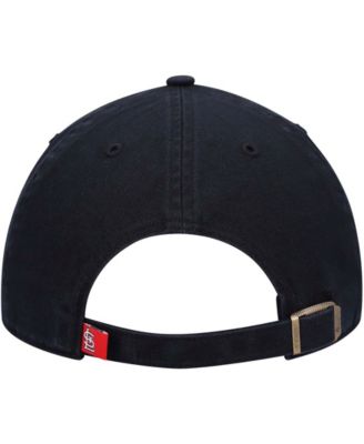Men's Navy St. Louis Cardinals Clean Up Adjustable Hat