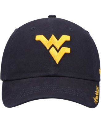 Women's Navy West Virginia Mountaineers Miata Clean Up Logo Adjustable Hat