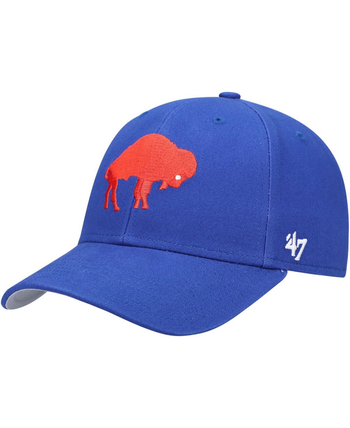 47 Brand Kids' Boys Royal Buffalo Bills Legacy Basic Mvp Adjustable Hat