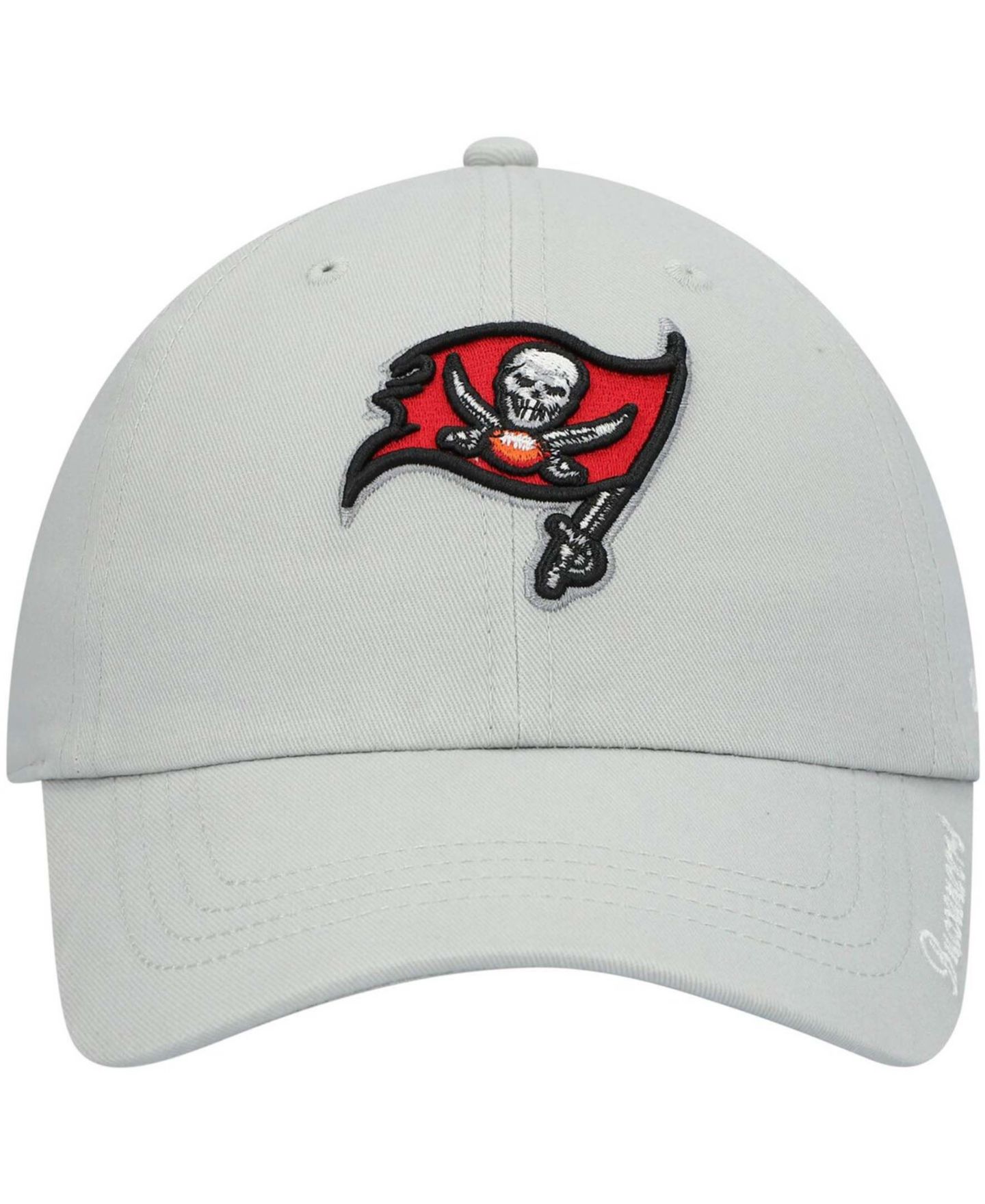 '47 Brand Женская бейсболка '47 Tampa Bay Buccaneers Miata Clean Up, Pewter — фото 3