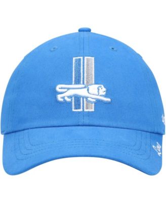 Women's Blue Detroit Lions Miata Clean Up Legacy Adjustable Hat
