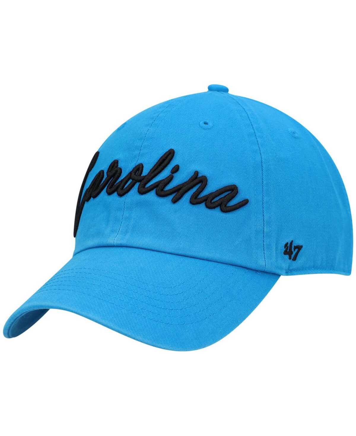 47 Brand Women's Blue Carolina Panthers Vocal Clean Up Adjustable Hat