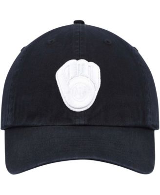 Men's Black Milwaukee Brewers Challenger Adjustable Hat