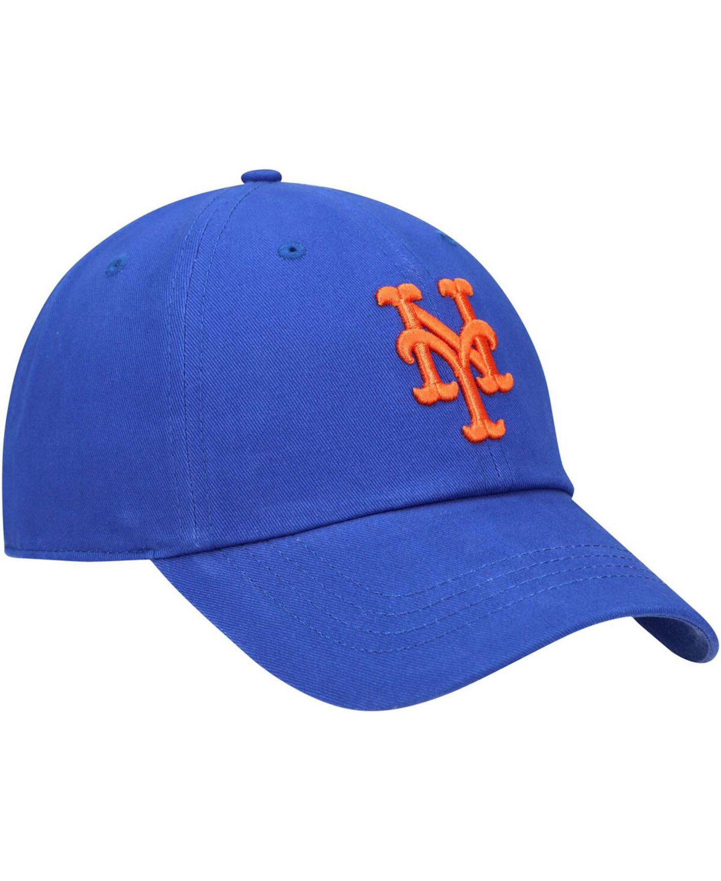 Женская кепка '47 Brand Royal New York Mets Team Miata Clean Up Adjustable Hat — фото 4