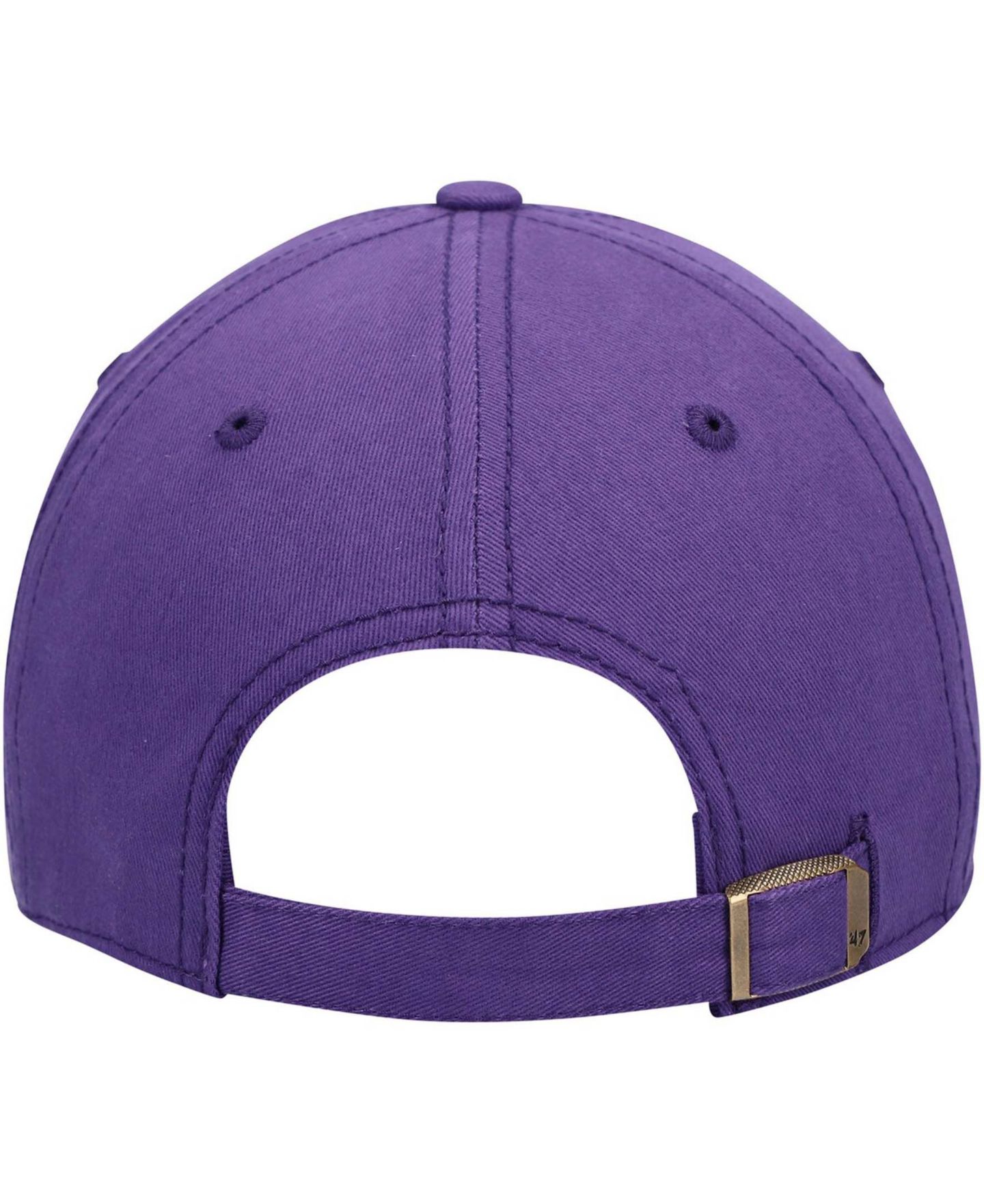 Женская кепка '47 Brand Purple Minnesota Vikings Miata Clean Up Primary Adjustable Hat — фото 5