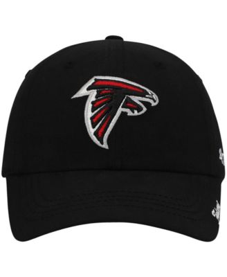 Women's Black Atlanta Falcons Miata Clean Up Primary Adjustable Hat