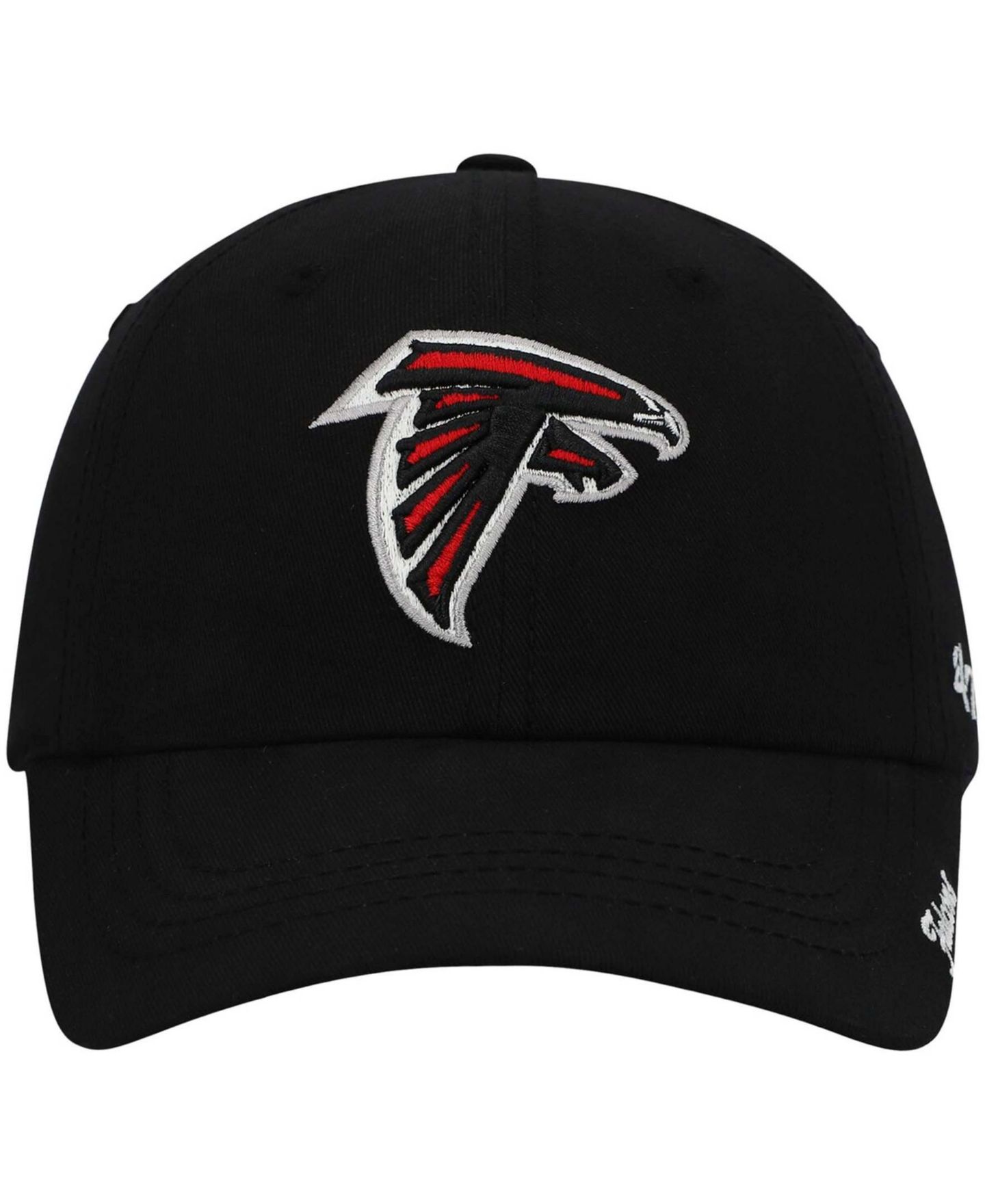 Женская бейсболка '47 Brand Atlanta Falcons Miata Clean Up Primary, Black — фото 3