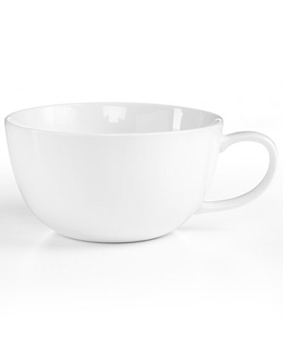 The Cellar Whiteware Cafe Au Lait Mug