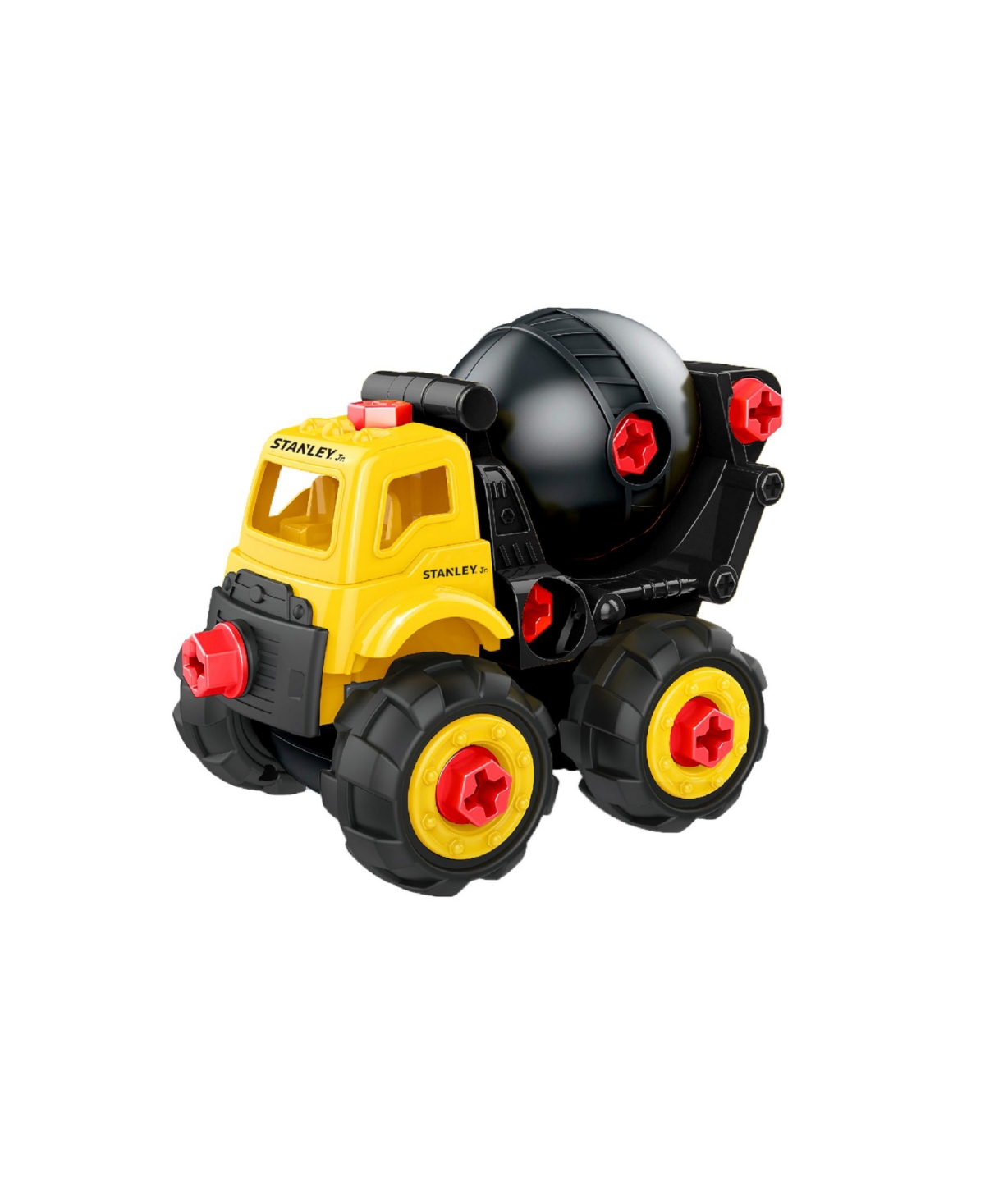 Shop Stanley Jr. 16 Piece Take Apart Classic Cement Truck In Black,yellow