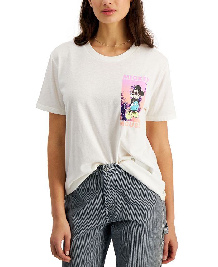 Disney Juniors Mickey Mouse Graphic Print T Shirt Macy s
