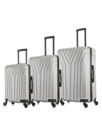 Vasty Lightweight Hardside Spinner Luggage Set, 3 piece