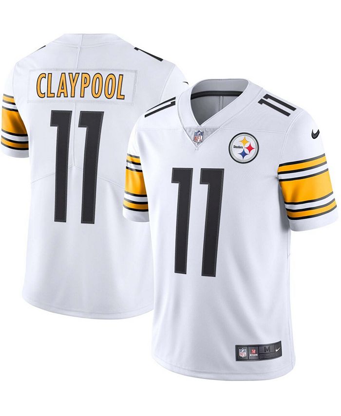 Chase Claypool Pittsburgh Steelers Youth White Football Jersey