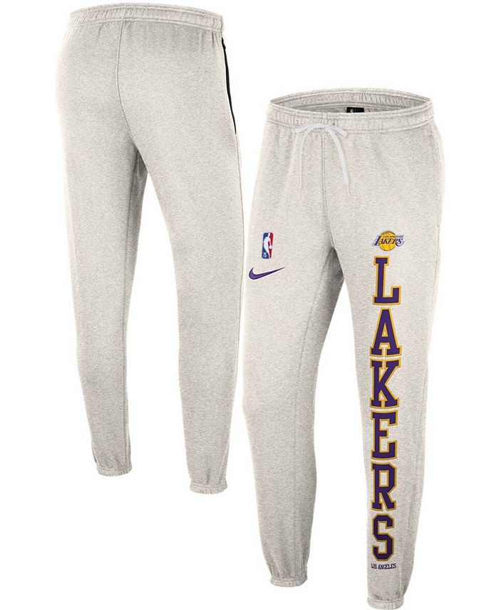 Nike Men's Oatmeal Los Angeles Lakers 75th Anniversary Courtside Fleece  Pants - Macy's
