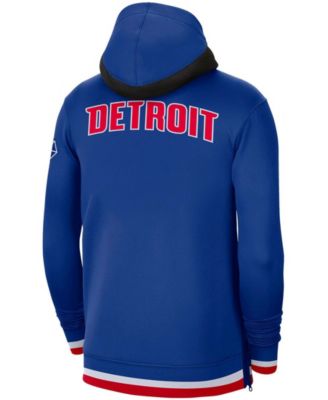 Men's Blue Detroit Pistons 75th Anniversary Performance Showtime