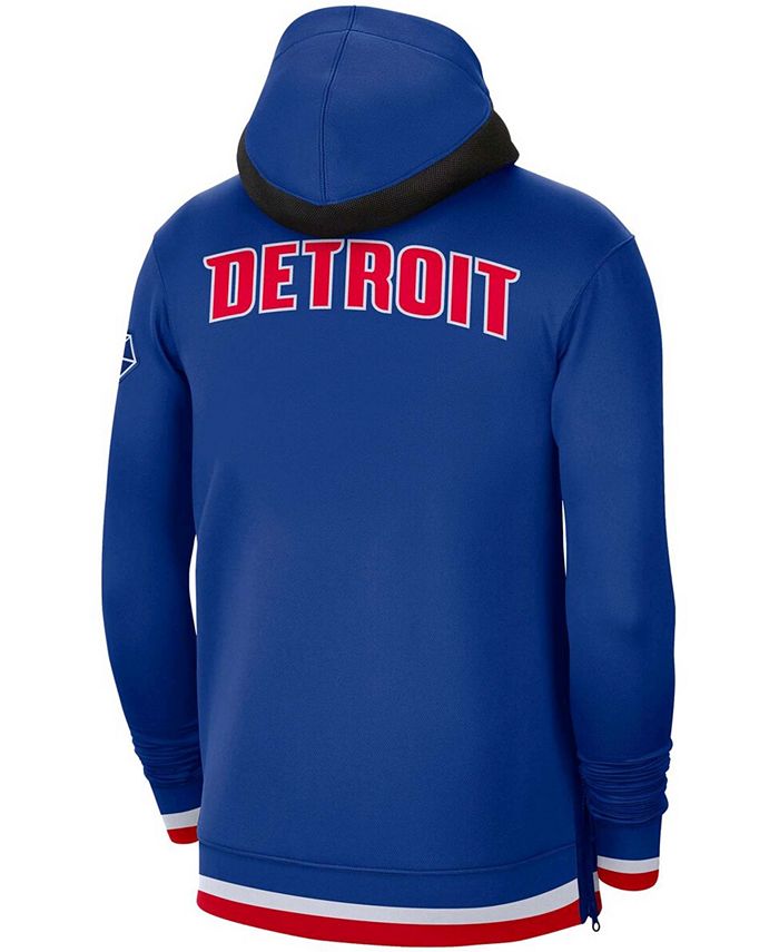 Nike Men's Blue Detroit Pistons 75th Anniversary Performance Showtime