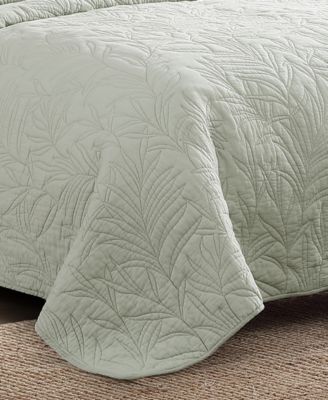 Solid Costa Sera Cotton Reversible Quilt, Twin