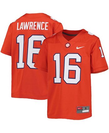 Shop Trevor Lawrence Clemson Tigers Signed Orange Game Jersey