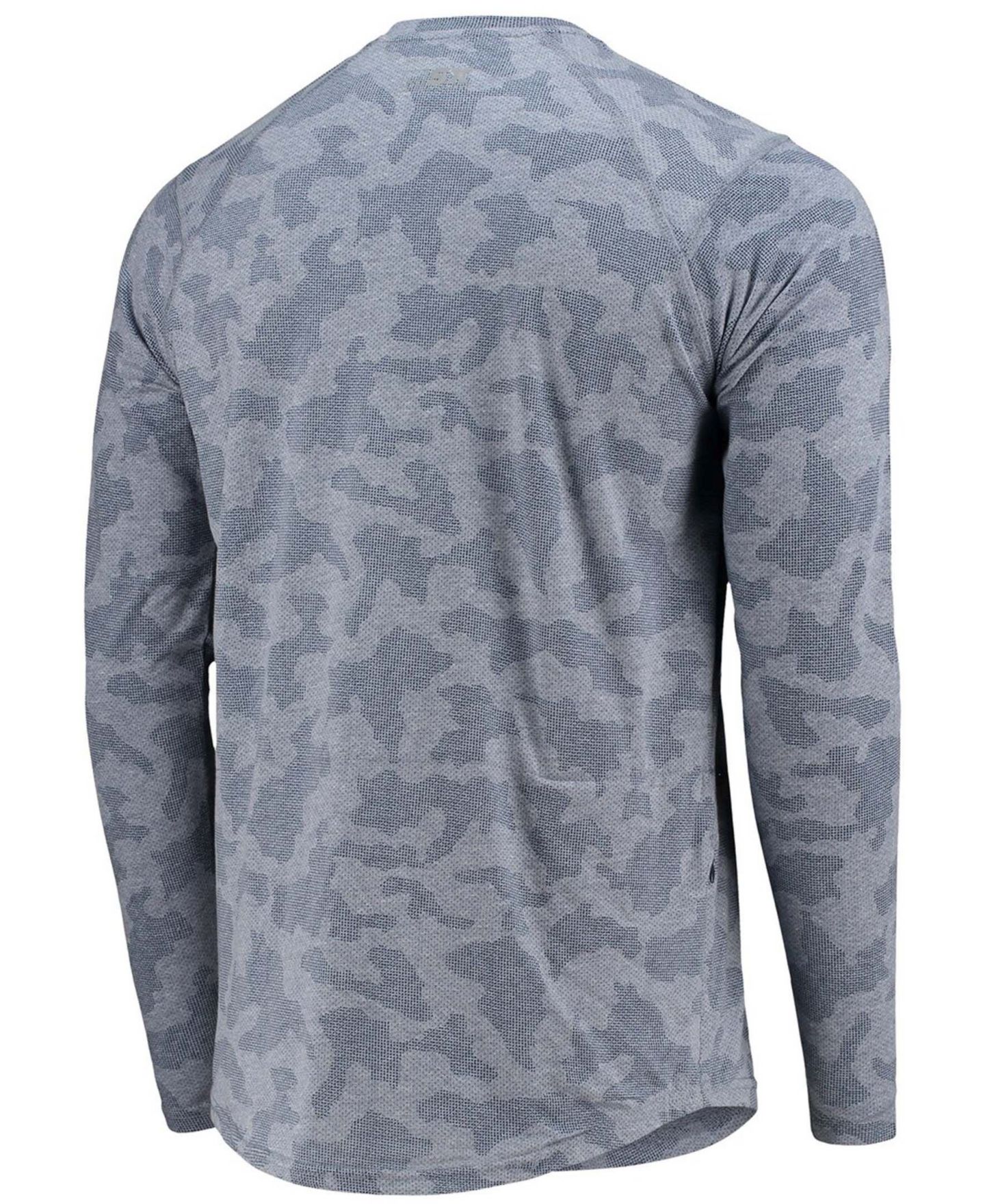 Мужская футболка MSX by Michael Strahan Navy Tennessee Titans Camo Long Sleeve — фото 4