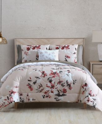 Hallmart Collectibles - Ivana Reversible 12-Pc. Comforter Set