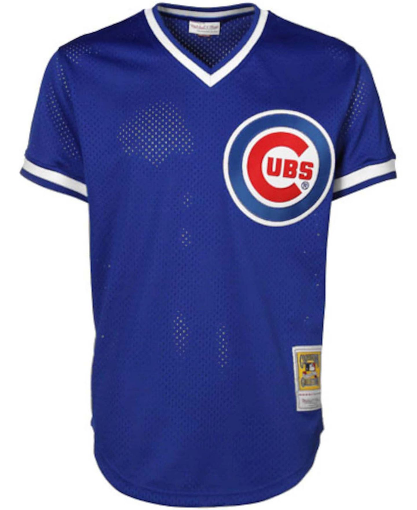 Мужской топ Mitchell & Ness Ryne Sandberg Chicago Cubs Cooperstown Authentic Collection Throwback Replica Jersey - Royal Blue — фото 4
