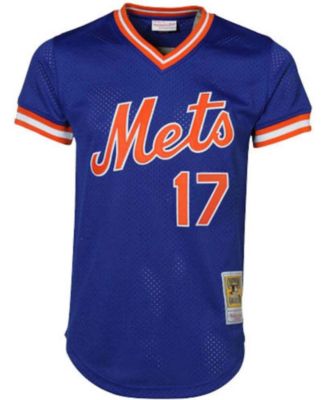 Men's Keith Hernandez Royal New York Mets Cooperstown Mesh Batting Practice Jersey