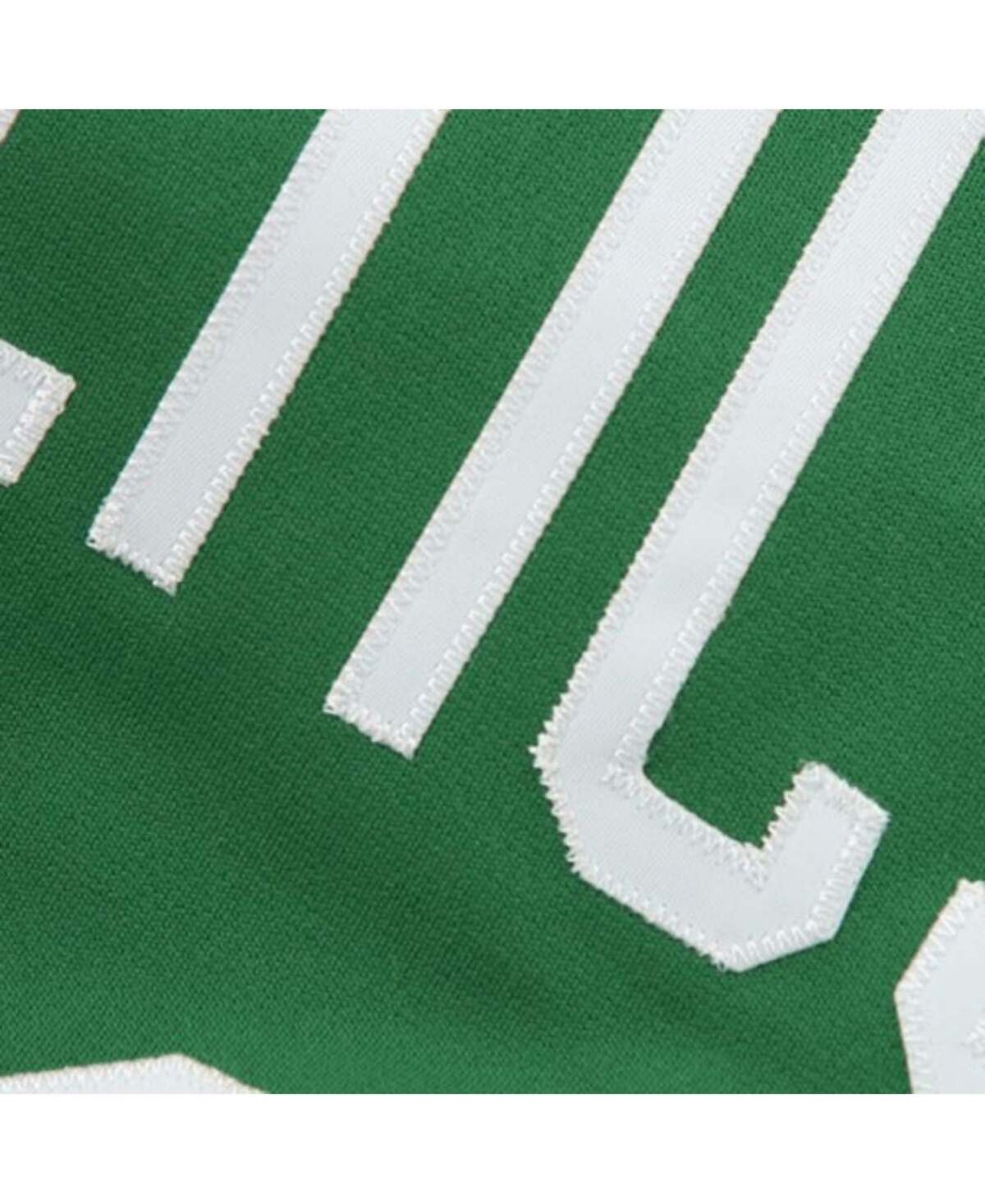 Men's Larry BirdBoston Celtics 1985/86 Hardwood Classics Authentic Jersey - Kelly Green