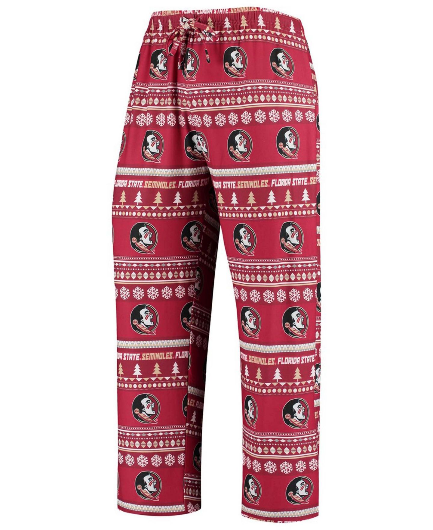 Мужская пижама Concepts Sport Florida State Seminoles Ugly Sweater, Garnet — фото 5