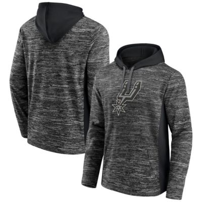 Lids - Men's San Antonio Spurs Instant Replay Colorblocked Pullover Hoodie