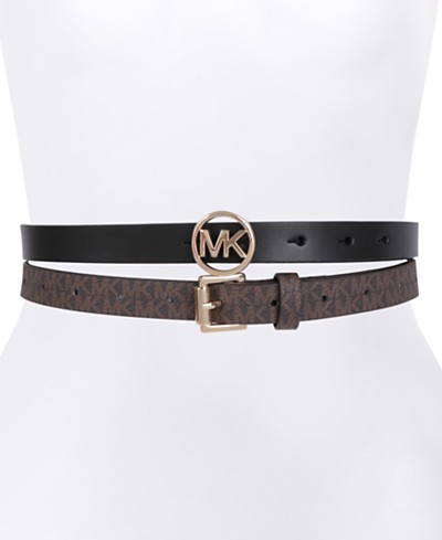 Michael Kors Tri-Size Tri-Color Logo Belt Bag - Macy's